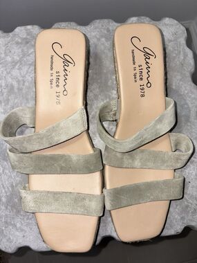 Gaimo New Suede Espadrilles Sz 40- 9.5 US Made In Spain